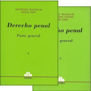 Derecho Penal Parte General 2 Tomos