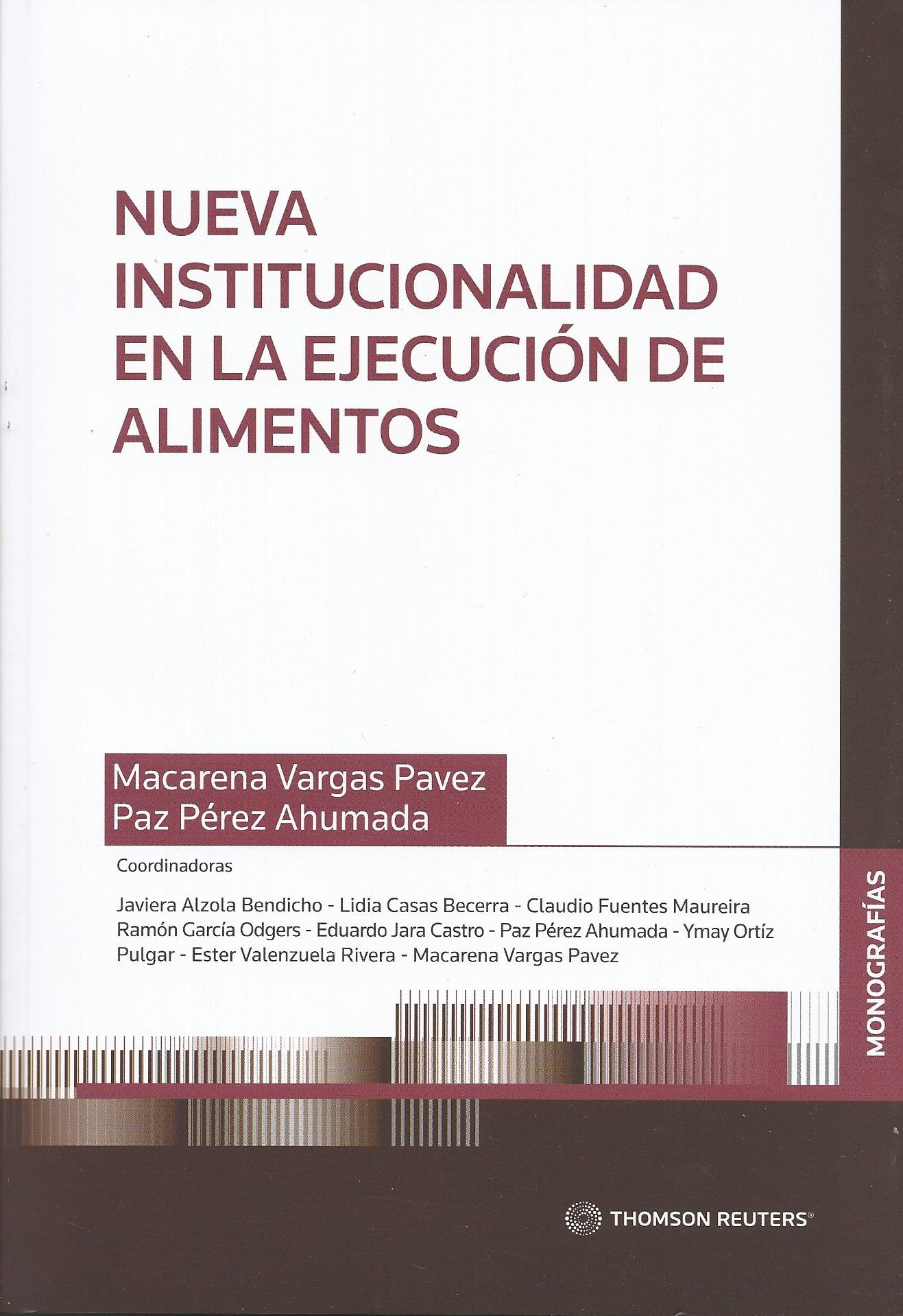 Nueva Institucionalidad en la Ejecución de Alimentos