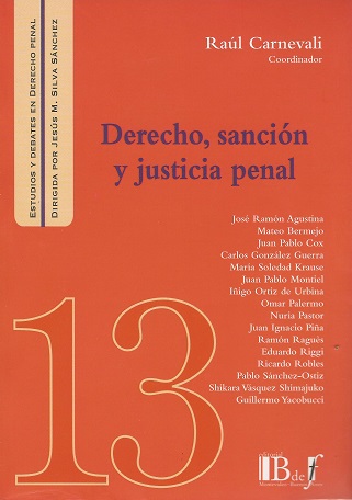 Derecho, Sanción y Justicia Penal N° 13