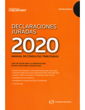 Manual de Consultas Tributarias. Declaraciones Juradas 2020