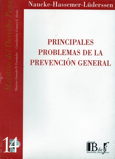 Principales Problemas de la Prevención General. N° 14